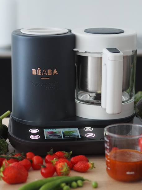 Robot connecté Babycook Smart gris anthracite/blanc 1 - vertbaudet enfant 