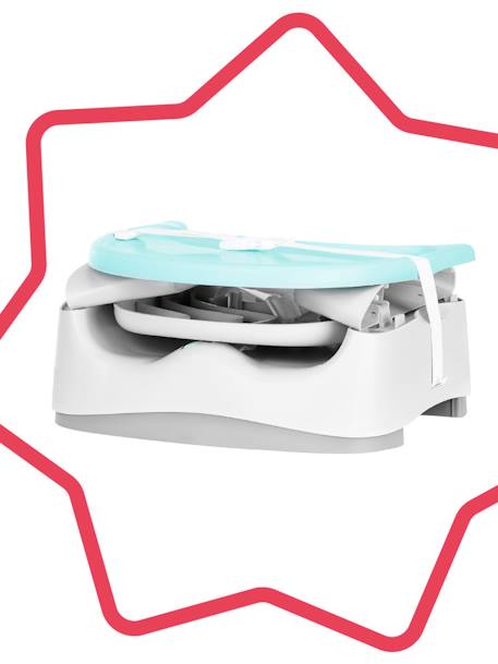 Rehausseur de table Trendy Meal gris/bleu 13 - vertbaudet enfant 