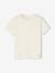T-shirt couleur Basics garçon manches courtes blanc+BLEU+jaune d'or+sauge 1 - vertbaudet enfant 