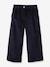 Pantalon garçon CYRILLUS taille élastiquée BLEU FONCE UNI 1 - vertbaudet enfant 