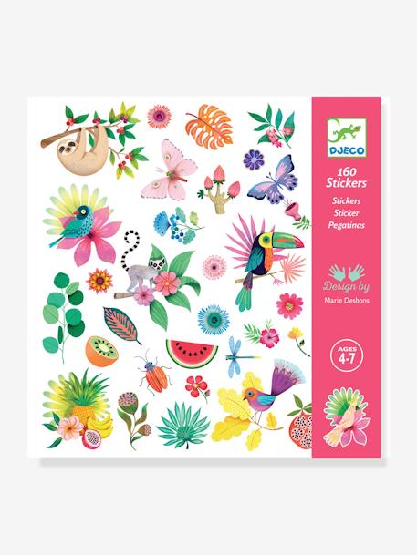 160 stickers Paradise DJECO rose 1 - vertbaudet enfant 