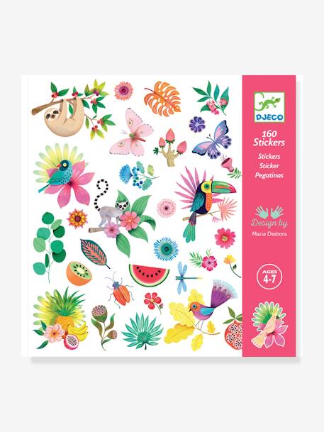160 stickers Paradise rose 1 - vertbaudet enfant 