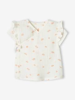 Bébé-T-shirt, sous-pull-Brassière naissance en gaze de coton bébé