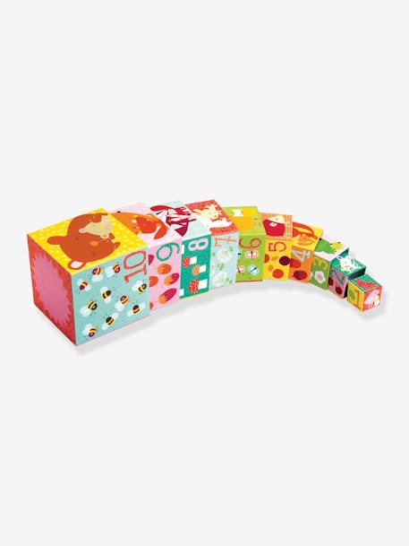 10 Cubes Forêt vert 3 - vertbaudet enfant 