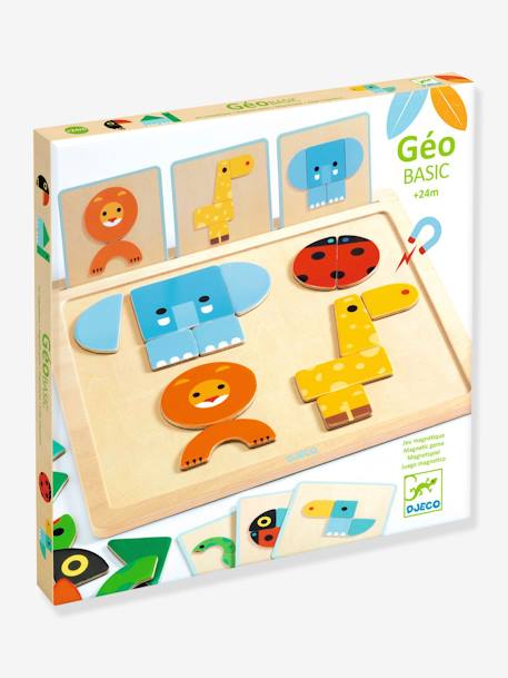 Jeu magnétique GeoBasic blanc 2 - vertbaudet enfant 