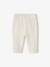 Pantalon bébé fille en gaze de coton écru+vert de gris+vieux rose 2 - vertbaudet enfant 