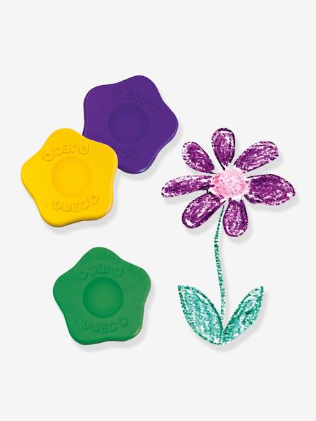 12 crayons Fleurs jaune 2 - vertbaudet enfant 