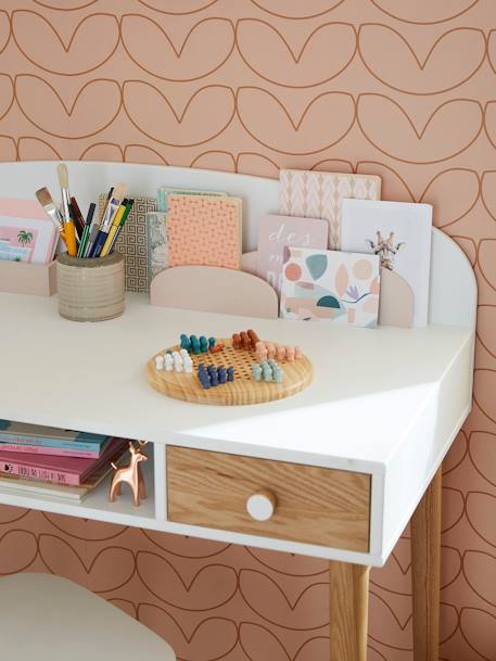 Bureau enfant CONFETTI blanc 2 - vertbaudet enfant 