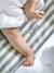Housse matelas à langer personnalisable TREK rayé vert 3 - vertbaudet enfant 