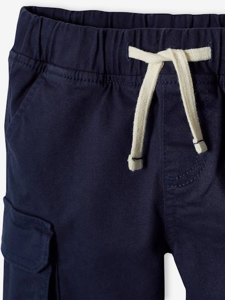 Short garçon battle facile à enfiler beige+kaki+marine 21 - vertbaudet enfant 