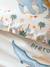 Parure housse de couette enfant et taie d'oreiller JURASSIC CAMP blanc imprimé 10 - vertbaudet enfant 