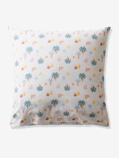 Parure housse de couette enfant et taie d'oreiller JURASSIC CAMP blanc imprimé 7 - vertbaudet enfant 
