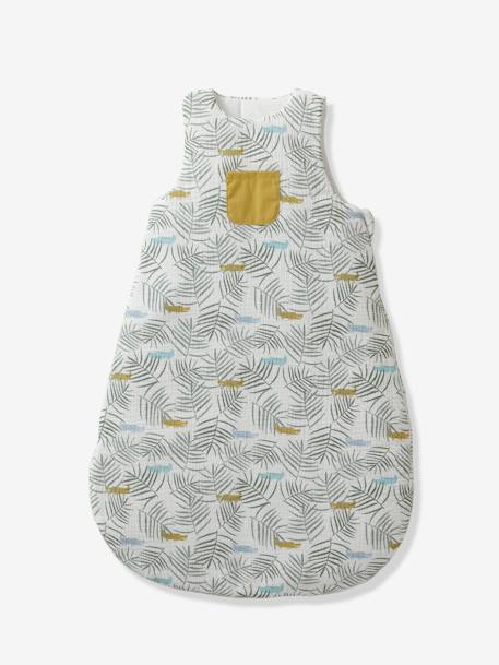 Gigoteuse en gaze de coton TREK blanc imprimé 2 - vertbaudet enfant 