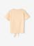 T-shirt sport motif pailleté fille base nouée écru 2 - vertbaudet enfant 