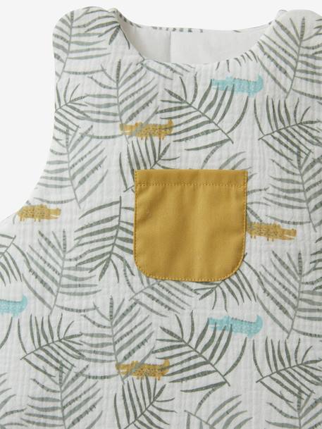 Gigoteuse en gaze de coton TREK blanc imprimé 4 - vertbaudet enfant 