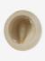 Chapeau aspect paille avec perles fille sable 3 - vertbaudet enfant 