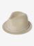 Chapeau aspect paille avec perles fille sable 2 - vertbaudet enfant 