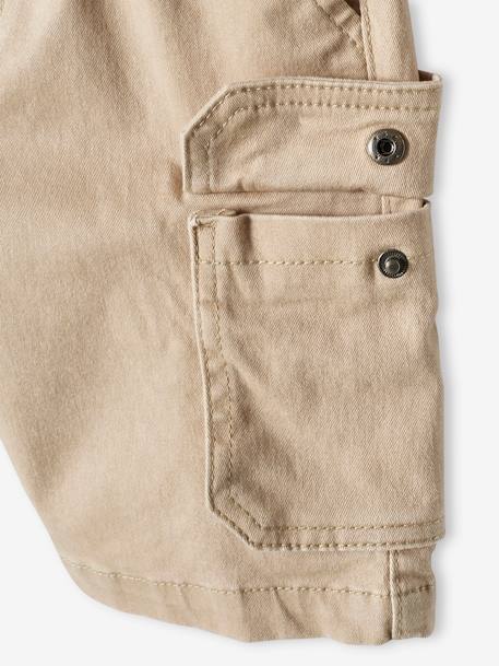 Short garçon battle facile à enfiler beige+kaki+marine 7 - vertbaudet enfant 