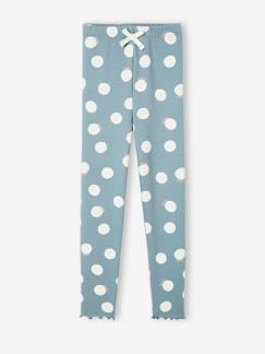 -Legging imprimé en maille côtelée fille