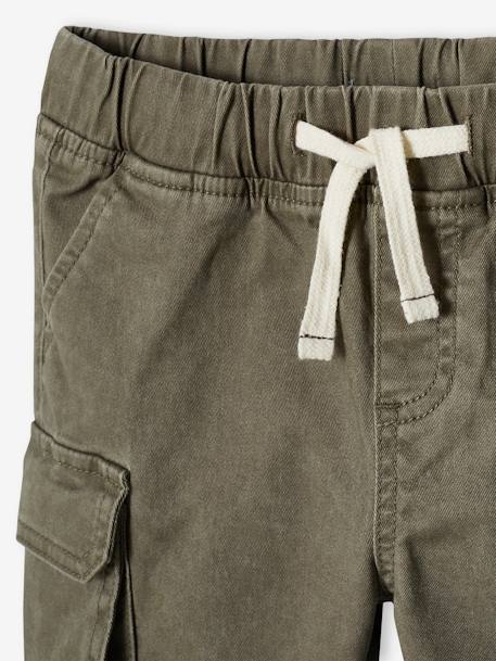 Short garçon battle facile à enfiler beige+kaki+marine 16 - vertbaudet enfant 