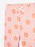 Legging imprimé en maille côtelée fille rose pâle+vert de gris 5 - vertbaudet enfant 