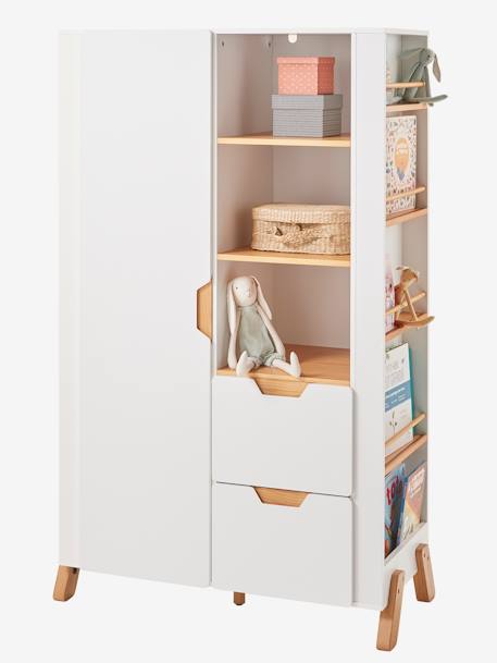 Armoire PIROUETTE BLANC 5 - vertbaudet enfant 