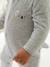 Pyjama bébé mixte velours animal personnalisable beige chiné+gris chiné 11 - vertbaudet enfant 
