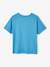 T-shirt maxi motif détails encre gonflante garçon bleu azur 2 - vertbaudet enfant 