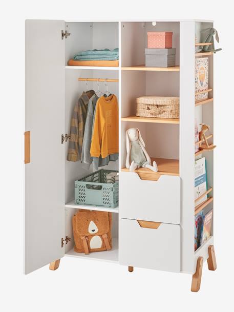 Armoire PIROUETTE BLANC 6 - vertbaudet enfant 