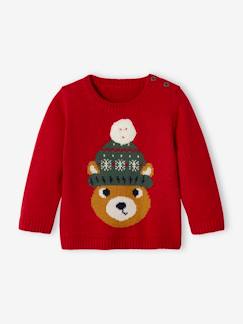 -Pull de Noël bébé motif ours