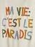 T-shirt bébé à message manches courtes écru 3 - vertbaudet enfant 