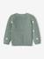 Gilet bébé brodé en côtes anglaises écru+marine+vert d'eau 13 - vertbaudet enfant 