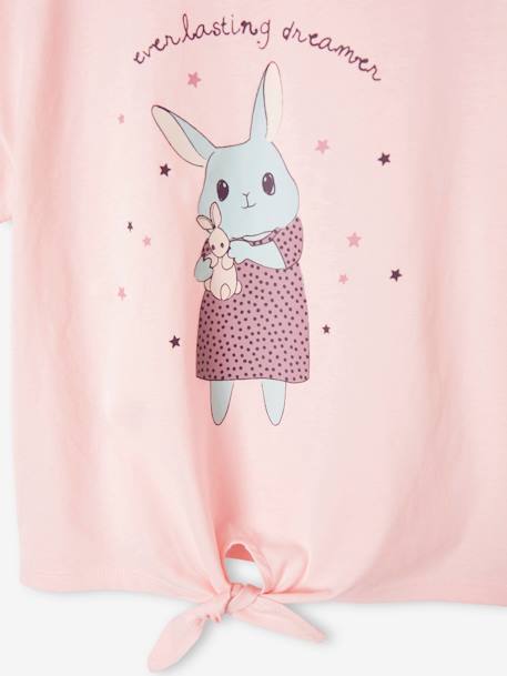 Pyjama large fille lapin rose pâle 6 - vertbaudet enfant 