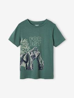 Garçon-T-shirt, polo, sous-pull-T-shirt-T-shirt animal en coton bio garçon