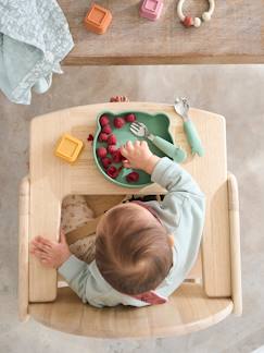 Puériculture-Coffret repas en silicone Ours
