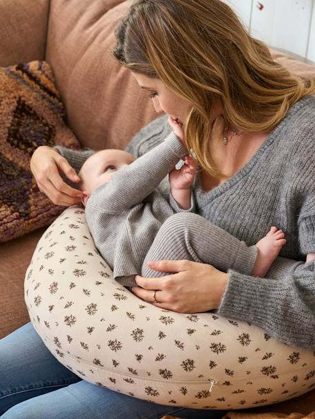 Housse pour coussin d'allaitement Hygge+imprimé fleuri 5 - vertbaudet enfant 