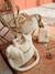 Trousse de toilette en sherpa Ourson PETIT NOMADE ivoire 1 - vertbaudet enfant 