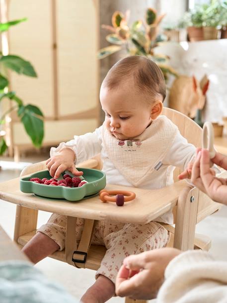 Coffret repas en silicone Ours caramel+hellgrün 6 - vertbaudet enfant 