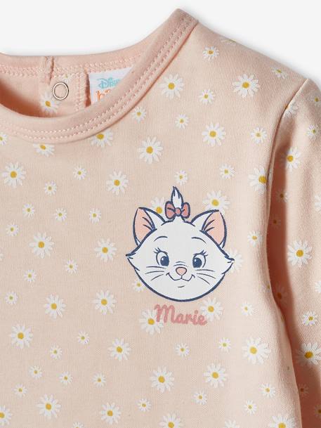Pyjama bébé fille Disney® Marie les Aristochats rose pâle 3 - vertbaudet enfant 