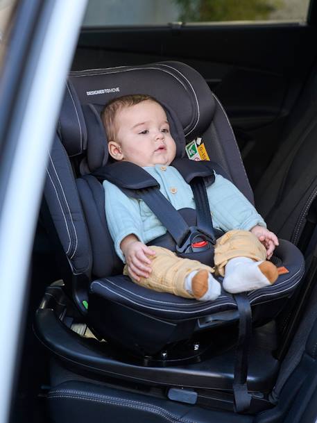 Siège-auto pivotant i-Size groupe 0+1/2/3 Roll&Sit noir&gris 4 - vertbaudet enfant 
