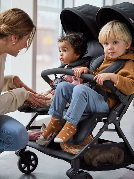 Poussette double Spica noir 2 - vertbaudet enfant 