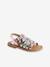 Sandales multi-brides cuir enfant collection maternelle lilas 3 - vertbaudet enfant 
