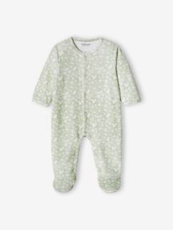 Bébé-Pyjama, surpyjama-Dors-bien "lapin" en velours bébé