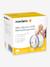 Lot de 2 coupelles recueil-lait MEDELA transparent 2 - vertbaudet enfant 