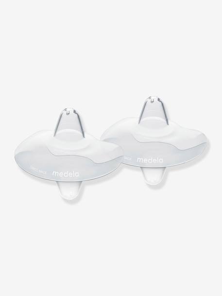 Lot de 2 bouts de sein Contact taille M transparent 1 - vertbaudet enfant 
