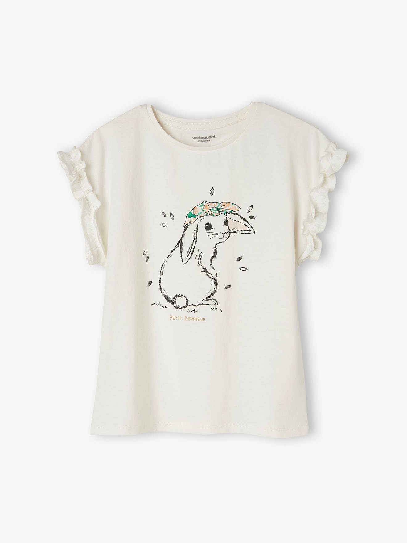 T-shirt Basique Fille Preworn – Vert, Manches Longues, Coton, Taille 8-9 Ans