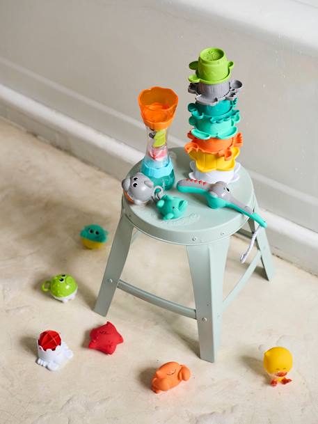 Coffret de bain 17 pièces bleu 4 - vertbaudet enfant 
