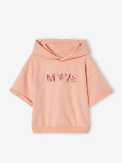Fille-Sweat sport fille manches courtes