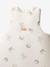 Gigoteuse en coton bio* MINI COMPAGNIE personnalisable écru / gris 3 - vertbaudet enfant 