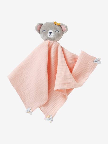 Coffret cadeau 3 pièces : lange + doudou personnalisable + hochet bleu+Koala 9 - vertbaudet enfant 